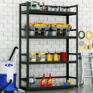 Heavy Duty Garage Shelving, 4-Tier Industrial Garage Storage Shelves Racks, Adju