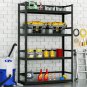 Heavy Duty Garage Shelving, 4-Tier Industrial Garage Storage Shelves Racks, Adju