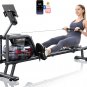 Magnetic/Water Rowing Machine 350 LB Weight Capacity - Foldable Rower for Home U