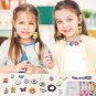 Jewelry Making Kits 12 Pcs Wooden Blanks for Necklace Earring Bracelet Making Ar