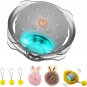 AUKL Interactive Cat Toys Ball with Super Driver, Motion Activate Electric Cat T