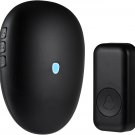 Wireless Doorbell, Waterproof Mini Door Bell Chime Kit Operating at 500Ft Range