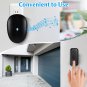 Wireless Doorbell, Waterproof Mini Door Bell Chime Kit Operating at 500Ft Range