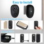 Wireless Doorbell, Waterproof Mini Door Bell Chime Kit Operating at 500Ft Range