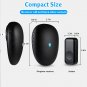 Wireless Doorbell, Waterproof Mini Door Bell Chime Kit Operating at 500Ft Range