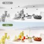2-PC Fly Fans for Tables, Indoor Outdoor Food Fan, Fly Fan with Flexible Goose-N