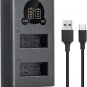 Tengdaxing LP-E12 Battery Charger Compatible with Canon EOS M, M2, M10, M50, M50