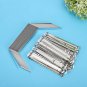 Prong Paper Fasteners, 50Pcs 80Mm File Fasteners 2-Hole Metal Prong Paper Fasten