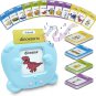 Toddler Toys Flash Cards Spanish - 224 Sight Words Pocket Speech Therapy Toys -