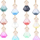 12 Colors Car Hanging Air Freshener Diffuser Bottle Empty Perfume Pendant Aromat