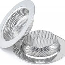 2 PCS Sink Strainer for Most Kitchen Sink Drain Basket, Upgraded Double-Layer Sa