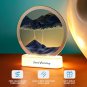 Moving Sand Art, 3D Dynamic Sand Art Liquid Motion, Moving Sand Art Picture roun