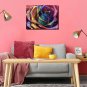 Floral Wall Decor Wall Canvas Art for Bedroom Hang Size 16" X 12"