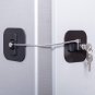 Refrigerator Lock,Fridge Lock with Keys,Freezer Lock and Refrigerator Lock for C