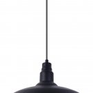 Farmhouse Pendant Light with 16 Inch Dome for Outdoor and Indoor Use, Barn Style