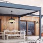 Farmhouse Pendant Light with 16 Inch Dome for Outdoor and Indoor Use, Barn Style