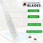 Fly Fans for Outdoor Tables, Flies Bug Mosquitoes Fans for Food Table, Foldable