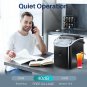 Nugget Ice Maker Countertop, FREE VILLAGE Pebble Ice Maker Machine, 35Lbs/Day, S