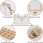 Clear Bag Crossbody Stadium Approved for Women, Clear Purse Clutch Handbag with
