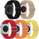 5 Pack Braided Stretchy Adjustable Straps Compatible for Apple Watch Band 38Mm 4