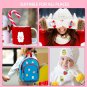 50 Pcs Acrylic Cute Pins for Backpacks Kawaii Aesthetic Cartoon Backpack Pins Se