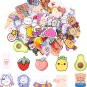 50 Pcs Acrylic Cute Pins for Backpacks Kawaii Aesthetic Cartoon Backpack Pins Se