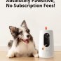 Security Pet Camera for Dogs and Cats, On-Device AI Tracking and Pet Monitoring,