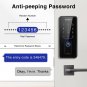 Keyless Entry Door Lock, Smart Lock for Front Door with Doorbell, Fingerprint Do