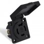 20Amp NEMA L14-20R Outlet with Cover,125/250Volt 3 Pole 4Wire,Weatherproof, Dust