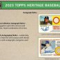 2023 Topps Baseball Blaster Box (8 Packs/9 Cards)