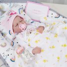 Lifelike Reborn Baby Dolls - 17In Silicone Realistic-Newborn Baby Dolls Pink Ful