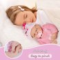 Lifelike Reborn Baby Dolls - 17In Silicone Realistic-Newborn Baby Dolls Pink Ful