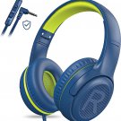 Kids Headphones for School Toddler Wired with Microphone Plug in Bulk Boys Heads