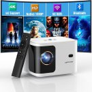 [Electric Focus] 5G Wifi Mini Bluetooth Projector 4K Support, 300 ANSI HD 1080P