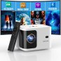 [Electric Focus] 5G Wifi Mini Bluetooth Projector 4K Support, 300 ANSI HD 1080P