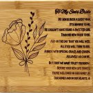 Engraved Cutting Board, 11” X 8.75”, Mother-In-Law to Bride-To-Be Gifts, Natural