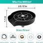 Cup Washer for Sink, Glass Rinser for Kitchen Sink Stainless Steel,Kitchen Bott