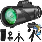 80X100 Monocular Telescope for Adults and Kids High Powered Monoculars Telescope
