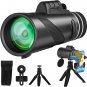80X100 Monocular Telescope for Adults and Kids High Powered Monoculars Telescope