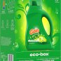 Gain Laundry Detergent Liquid Soap Eco-Box, Ultra Concentrated High Efficiency (