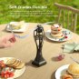 3 Pcs Fly Fan for Tables, Fly Repellent Fan for Indoor and Outside, Portable Tab