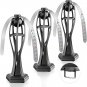 3 Pcs Fly Fan for Tables, Fly Repellent Fan for Indoor and Outside, Portable Tab