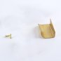 Smooth Drawer Pulls Half Moon Drawer Handles for Cupboard Wardrobe Closet Dresse