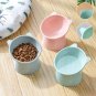 Ergonomic Cat Bowl, 45° Tilted Raised Cat Food Bowls, anti Spill Tilted Cat Food