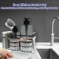 Kitchen Sink Caddy Sponge Holder for Kitchen Sink,304 Stainless Steel Kitchen Or