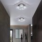 Modern Crystal Ceiling Light, Square Led Crystal Chandeliers Lighting Fixtures K
