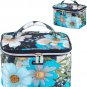Travel Makeup Bag Organizer, Train Case Makeup Organizer, Toiletry Bag for Makeu