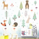 Woodland Wall Stickers, Forest Animals Wall Decals, Woodland Wall Decals, Nurser