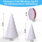 2Pcs Fibonacci Coil Winding Jig for Electroculture Gardening - Electro Culture G