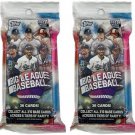 2023  Big League Baseball Bundle of 2 Jumbo Value Fat Packs - 36 Cards per Pack
